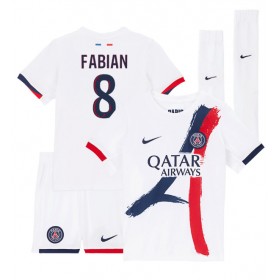 Paris Saint-Germain Fabian Ruiz #8 Auswärtstrikot 2024-25 Kurzarm (+ kurze hosen)